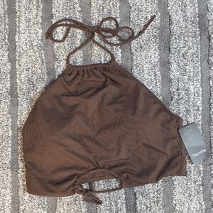 Suerfos Brown Bikini Top